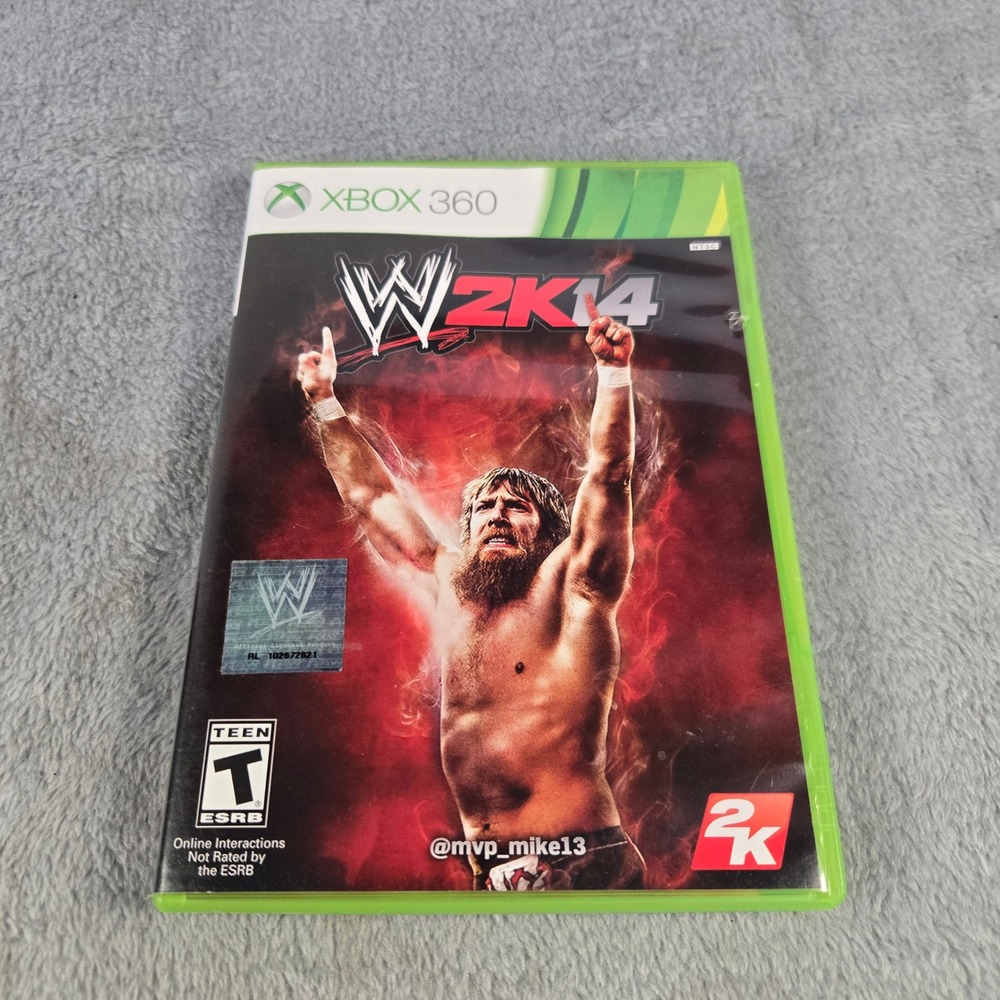 WWE 2K14 Xbox 360 Microsoft 2013 Wrestling Game CIB 30 Years of WrestleMania